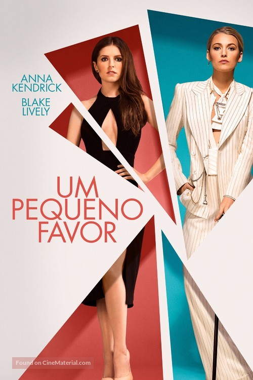 A Simple Favor - Portuguese Movie Cover