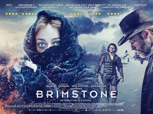 Brimstone - British Movie Poster