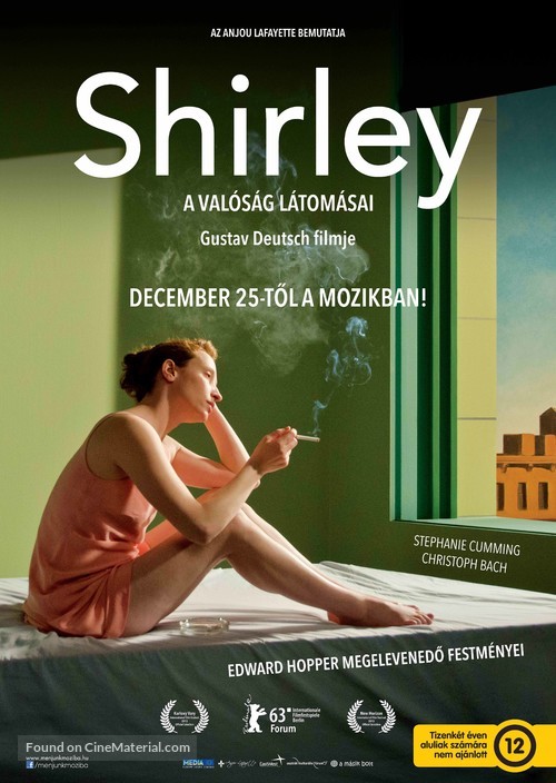 Shirley: Visions of Reality - Hungarian Movie Poster