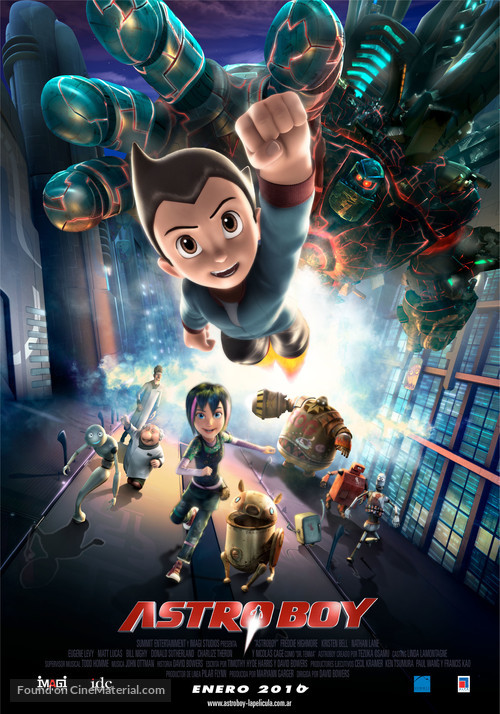 Astro Boy - Argentinian Movie Poster