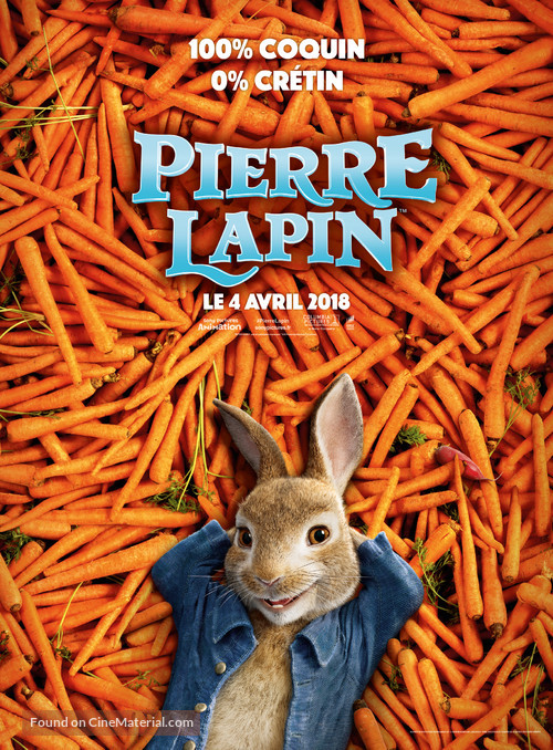 Peter Rabbit - French Movie Poster