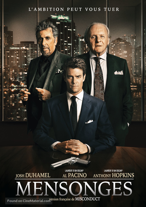 Misconduct - Canadian DVD movie cover