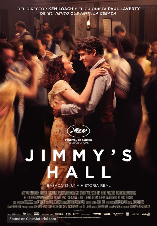 Jimmy&#039;s Hall - Spanish Movie Poster