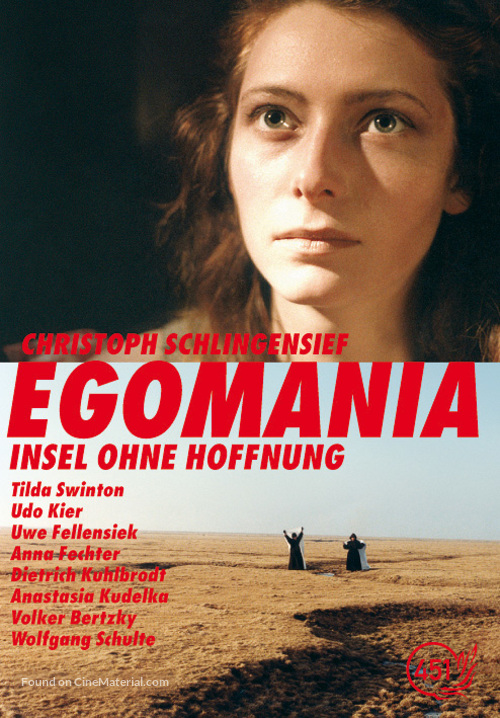 Egomania - Insel ohne Hoffnung - German Movie Cover