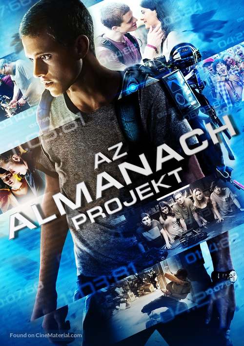 Project Almanac - Hungarian Movie Cover