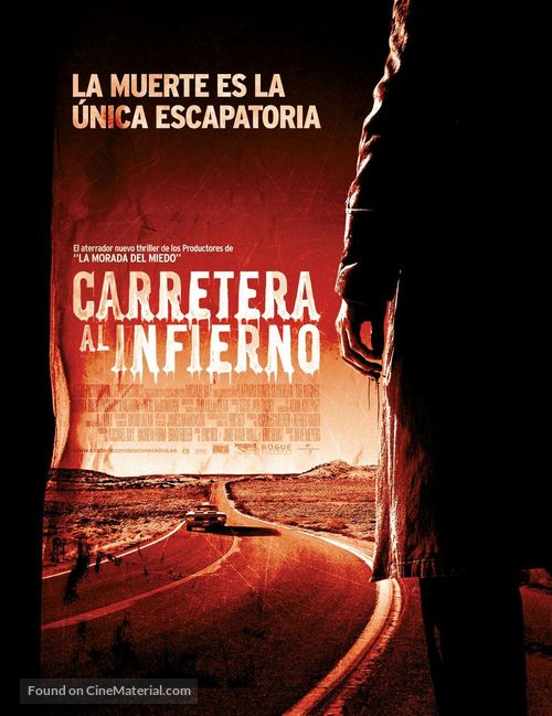 The Hitcher - Spanish Movie Poster