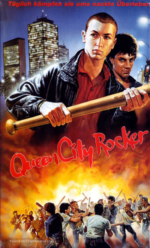 Queen City Rocker (1986) German movie cover
