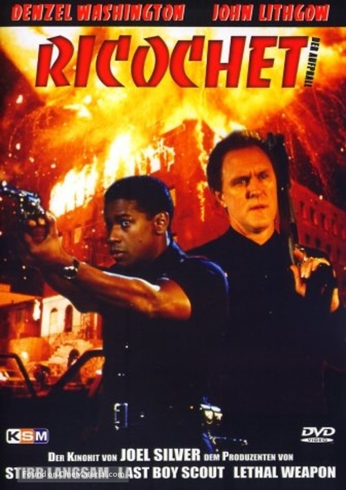 Ricochet - German DVD movie cover