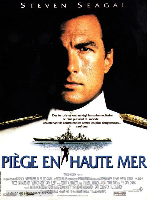 Under Siege - French Movie Poster