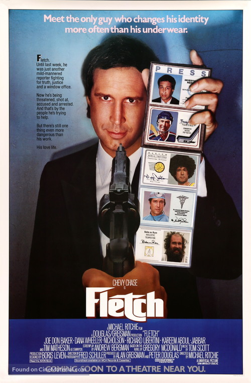 Fletch - Advance movie poster
