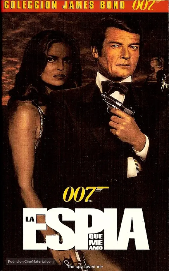 The Spy Who Loved Me - Argentinian VHS movie cover