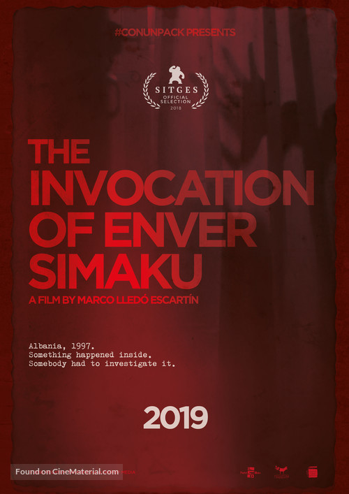 The Invocation of Enver Simaku - Movie Poster