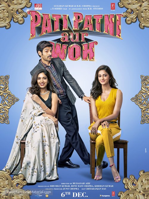 Pati Patni Aur Woh - Indian Movie Poster