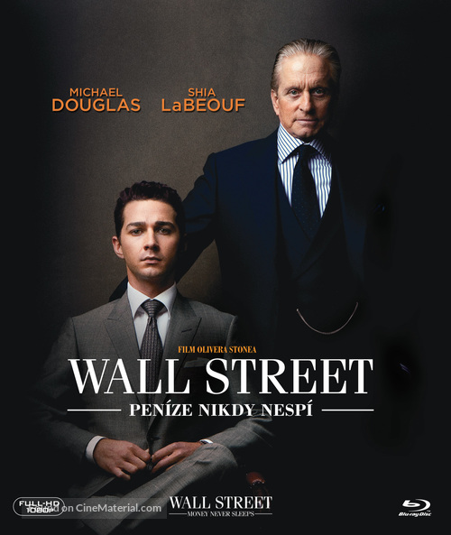 Wall Street: Money Never Sleeps - Czech Blu-Ray movie cover