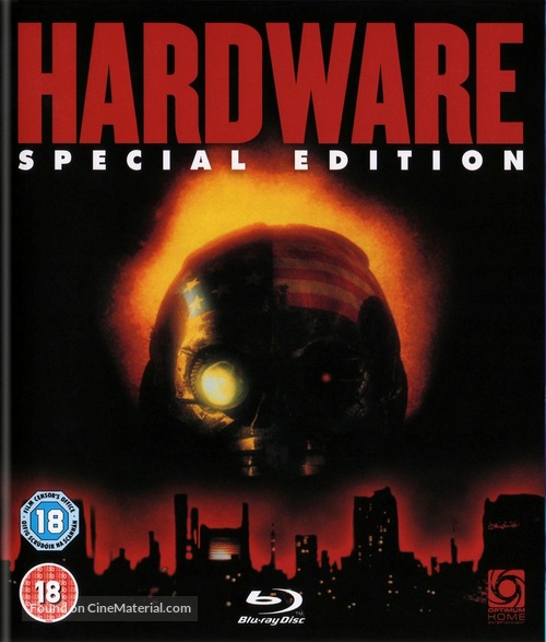 Hardware - British Blu-Ray movie cover