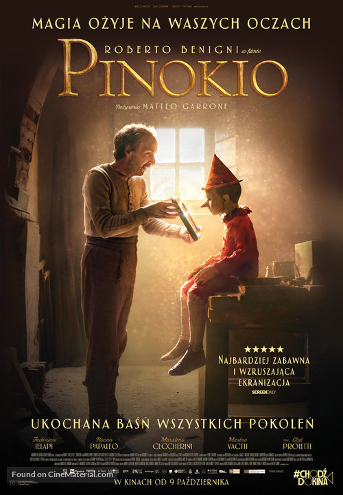 Pinocchio - Polish Movie Poster