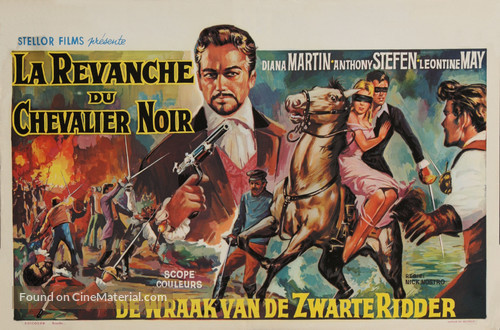 La cieca di Sorrento - Belgian Movie Poster