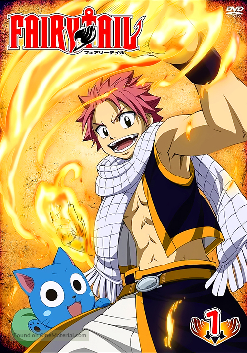 &quot;Fairy Tail&quot; - Japanese DVD movie cover