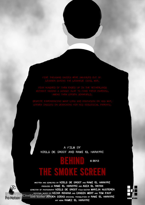 Behind the Smoke Screen - Dutch Movie Poster