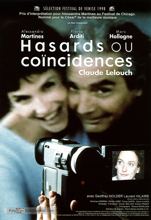 Hasards ou co&iuml;ncidences - French Movie Poster