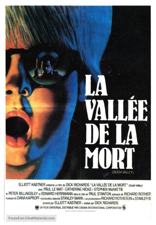 Death Valley - French Movie Poster