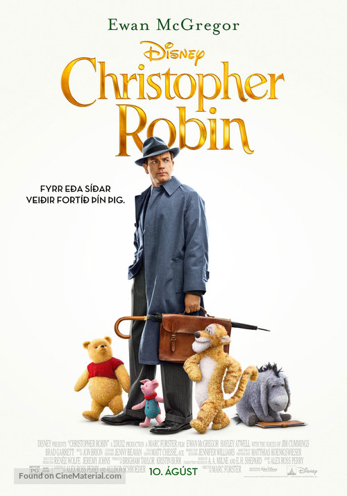 Christopher Robin - Icelandic Movie Poster