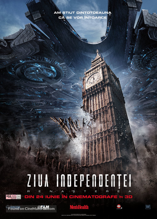 Independence Day: Resurgence - Romanian Movie Poster