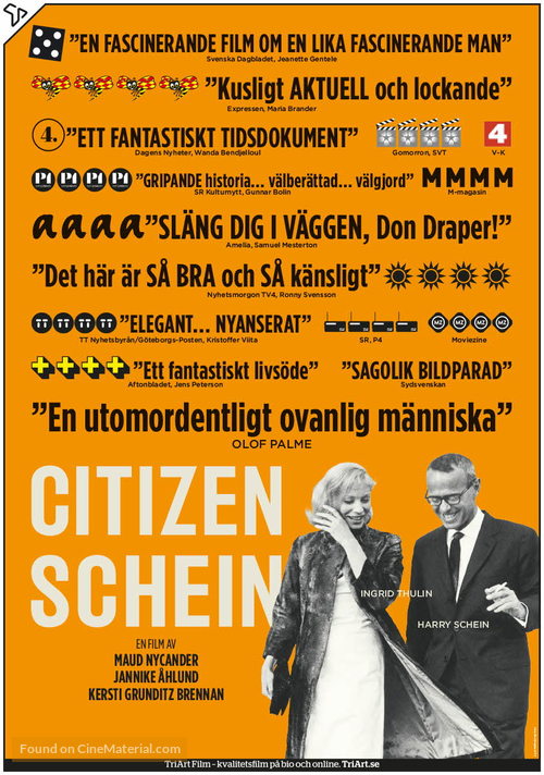 Citizen Schein - Swedish Movie Poster