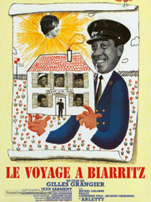 Le voyage &agrave; Biarritz - French Movie Poster