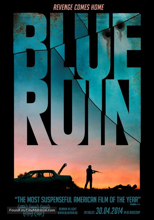 Blue Ruin - Belgian Movie Poster