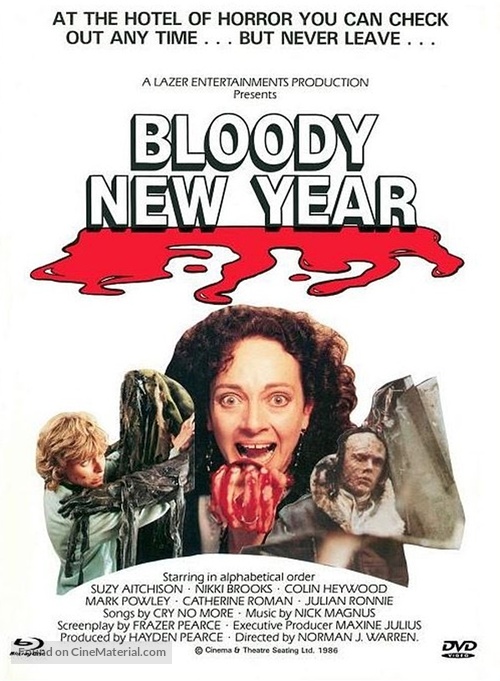 Bloody New Year - German Blu-Ray movie cover