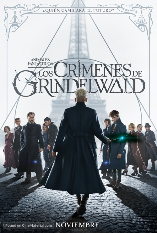 Fantastic Beasts: The Crimes of Grindelwald - Mexican Movie Poster