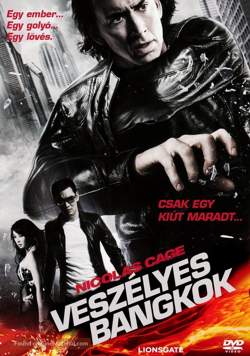 Bangkok Dangerous - Hungarian Movie Cover