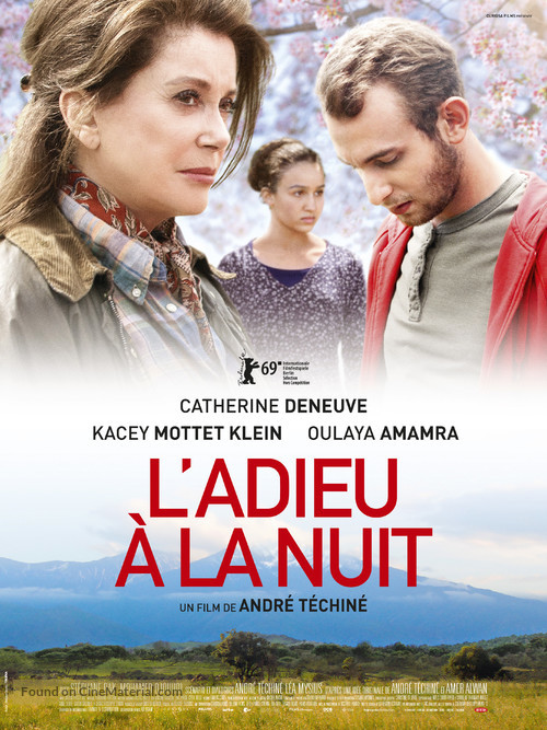 L&#039;adieu &agrave; la nuit - French Movie Poster