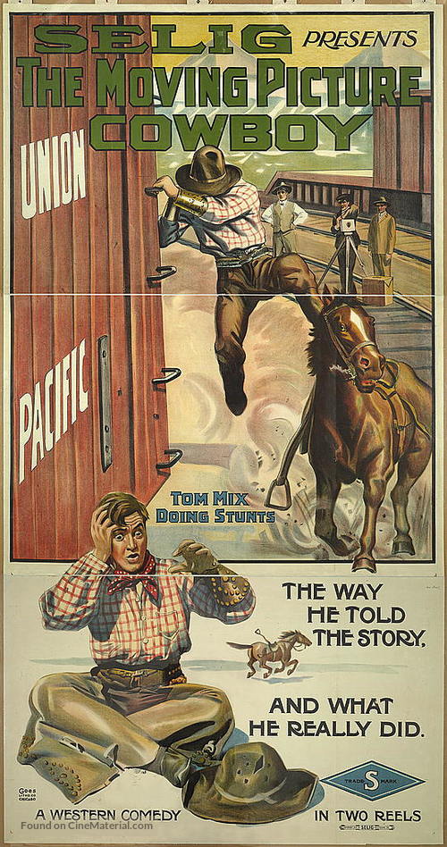 The Moving Picture Cowboy - Movie Poster