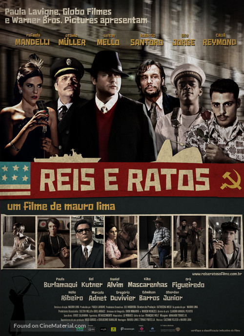 Reis e Ratos - Brazilian Movie Poster