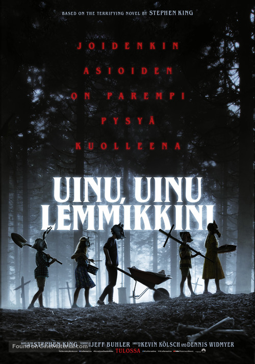Pet Sematary - Finnish Movie Poster