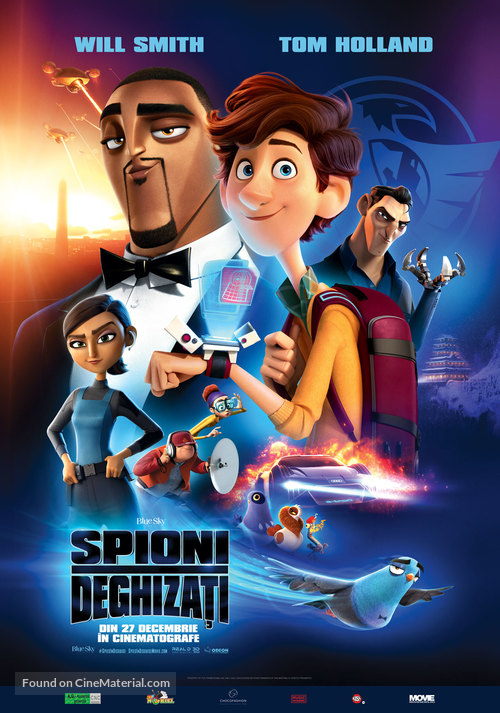 Spies in Disguise - Romanian Movie Poster