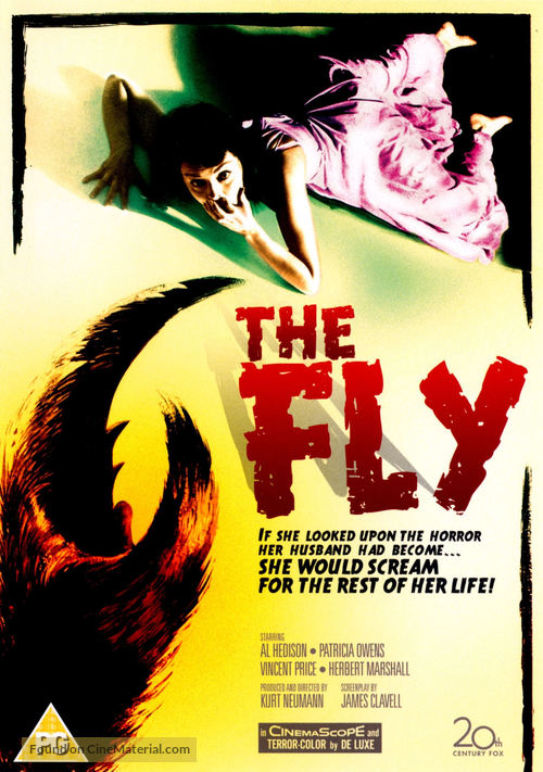 The Fly - British DVD movie cover
