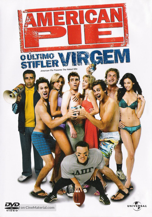 American Pie Presents: The Naked Mile - Brazilian Movie Cover