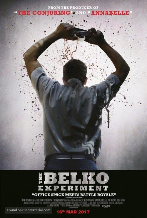 The Belko Experiment - Lebanese Movie Poster