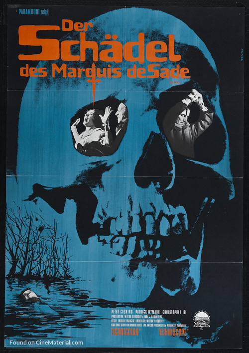 The Skull - German Movie Poster
