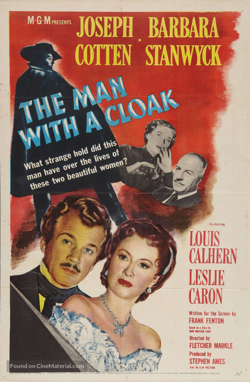 The Man with a Cloak - Movie Poster