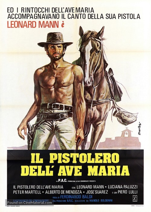 Il pistolero dell&#039;Ave Maria - Italian Movie Poster