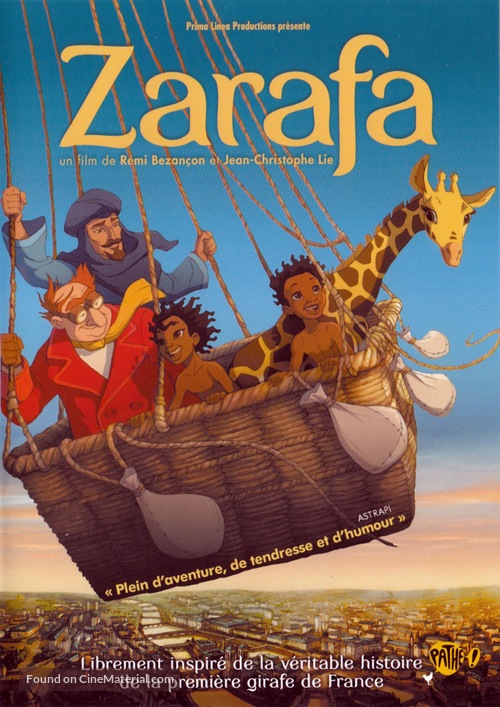 Zarafa - French DVD movie cover