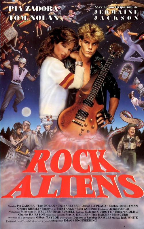 Voyage of the Rock Aliens - French VHS movie cover