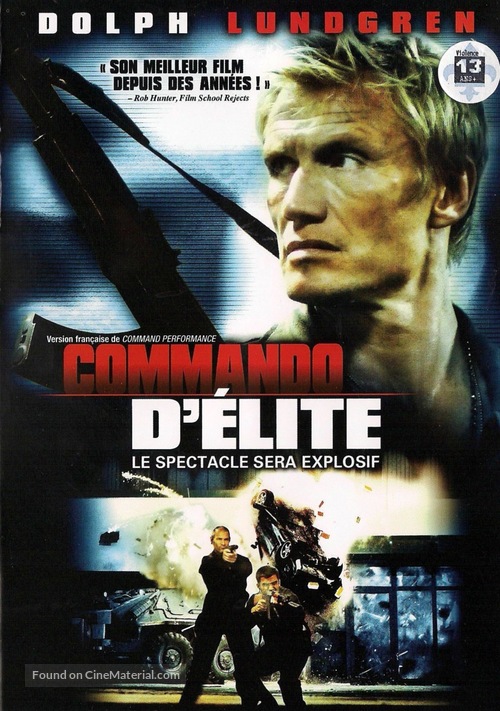 Command Performance - Canadian DVD movie cover