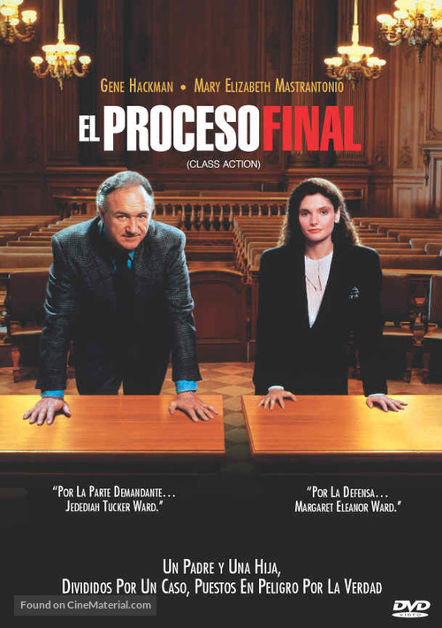 Class Action - Argentinian DVD movie cover