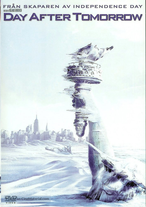The Day After Tomorrow - Swedish DVD movie cover