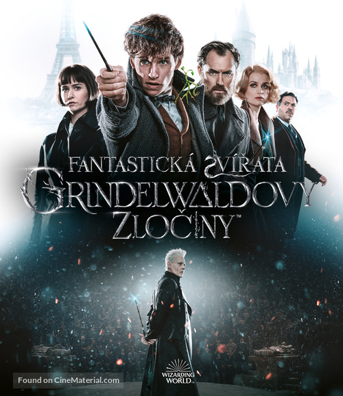 Fantastic Beasts: The Crimes of Grindelwald - Czech Blu-Ray movie cover